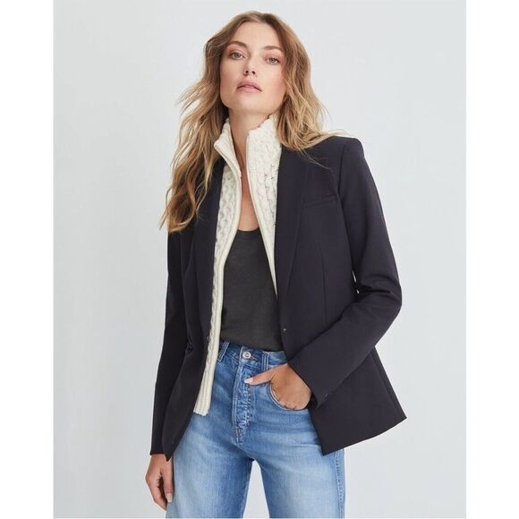 Veronica Beard NEW Iconic Scuba Dickey Jacket In Black Size 2 $645.00 - Picture 3 of 7